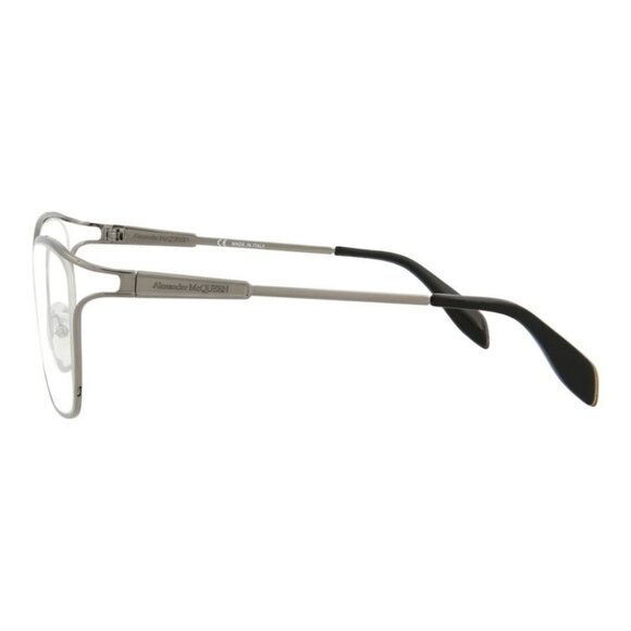 Alexander McQueen Womens Cat Eye Ruthenium Ruthenium Transparent Fashion - Picture 3 of 4